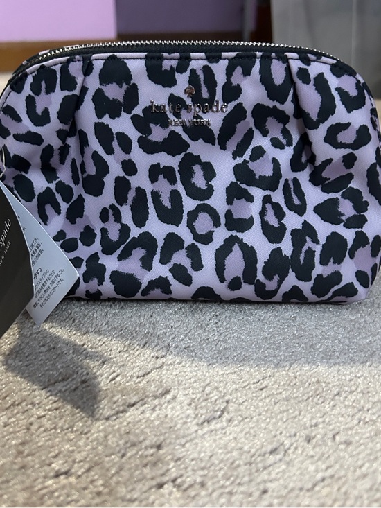 kate spade Handbags - kate spade New York Lavender Leopard Cosmetic Pouch